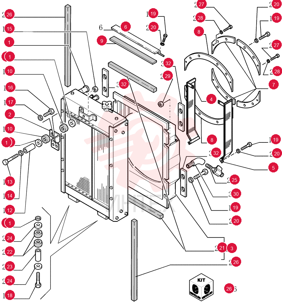 RADIATOR 76093415