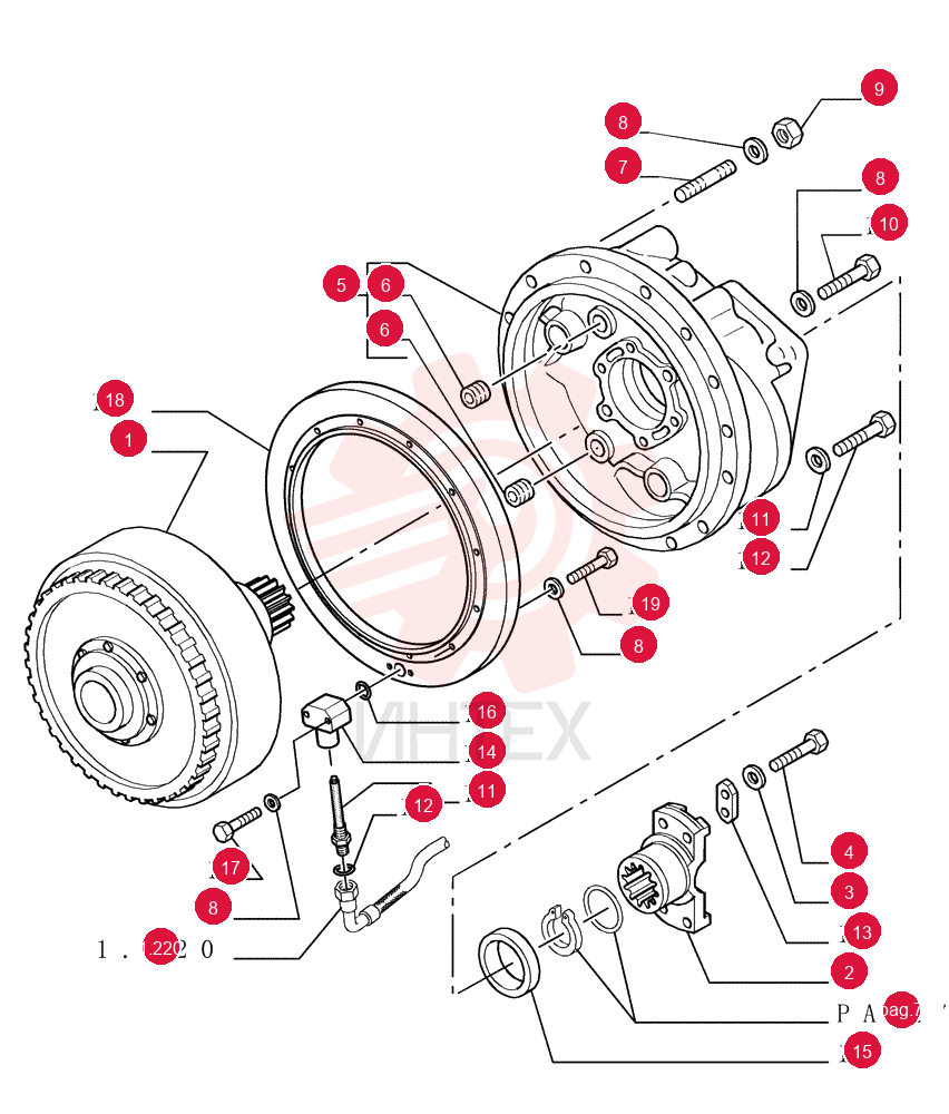 TORQUE CONVERTER 79033834