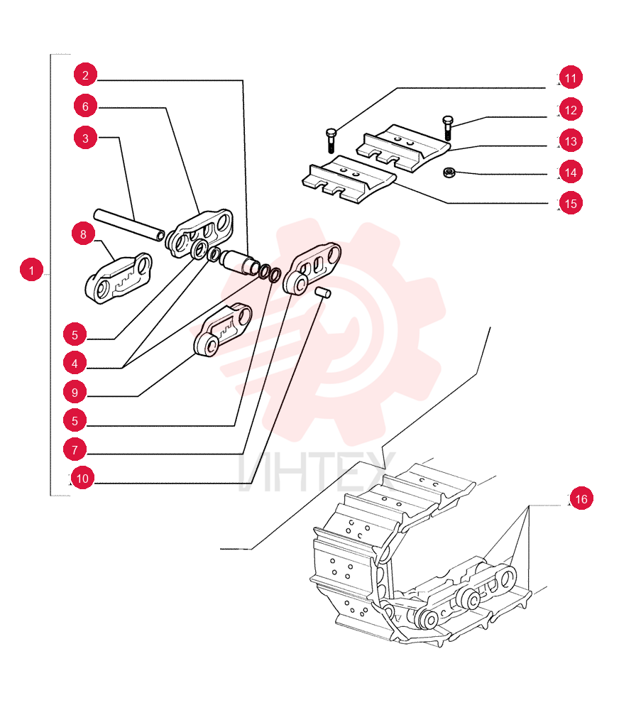 TRACK ASSY 76089386 (3)