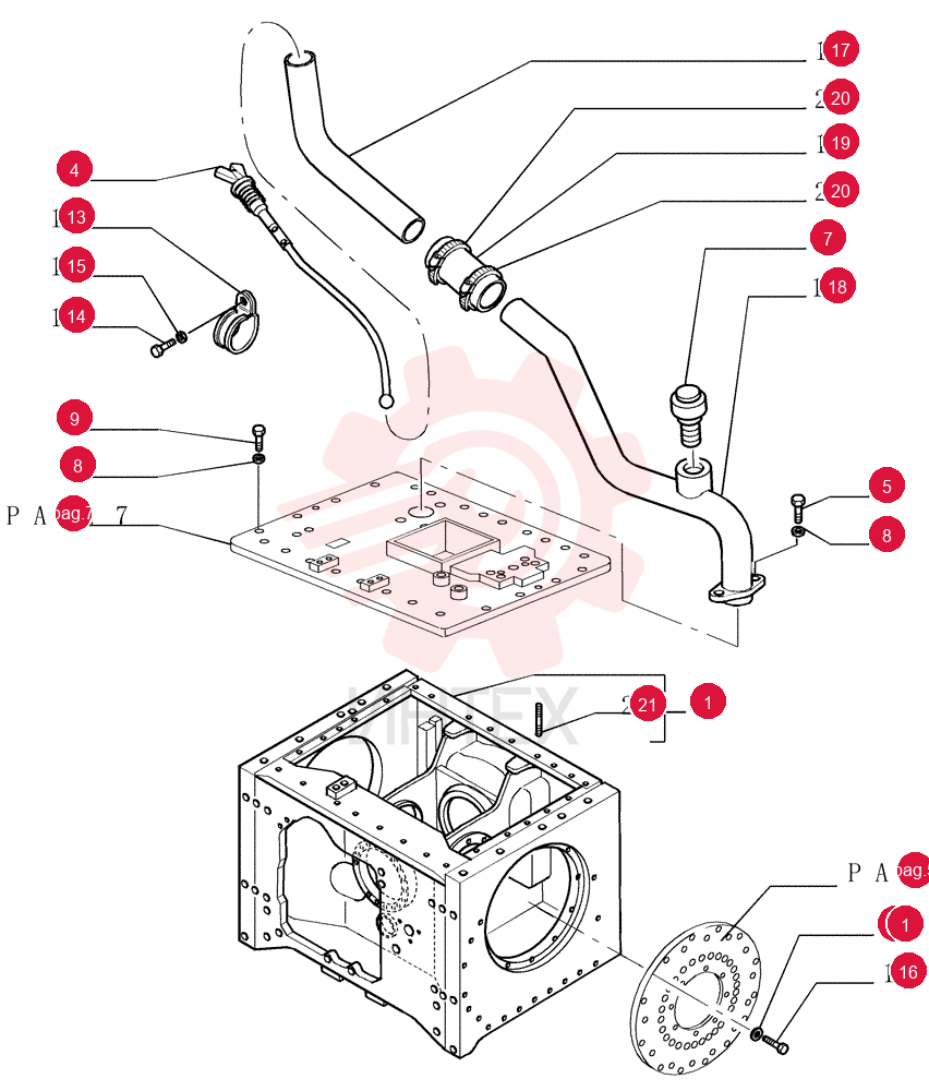 TRANSMISSION HOUSING 76075369