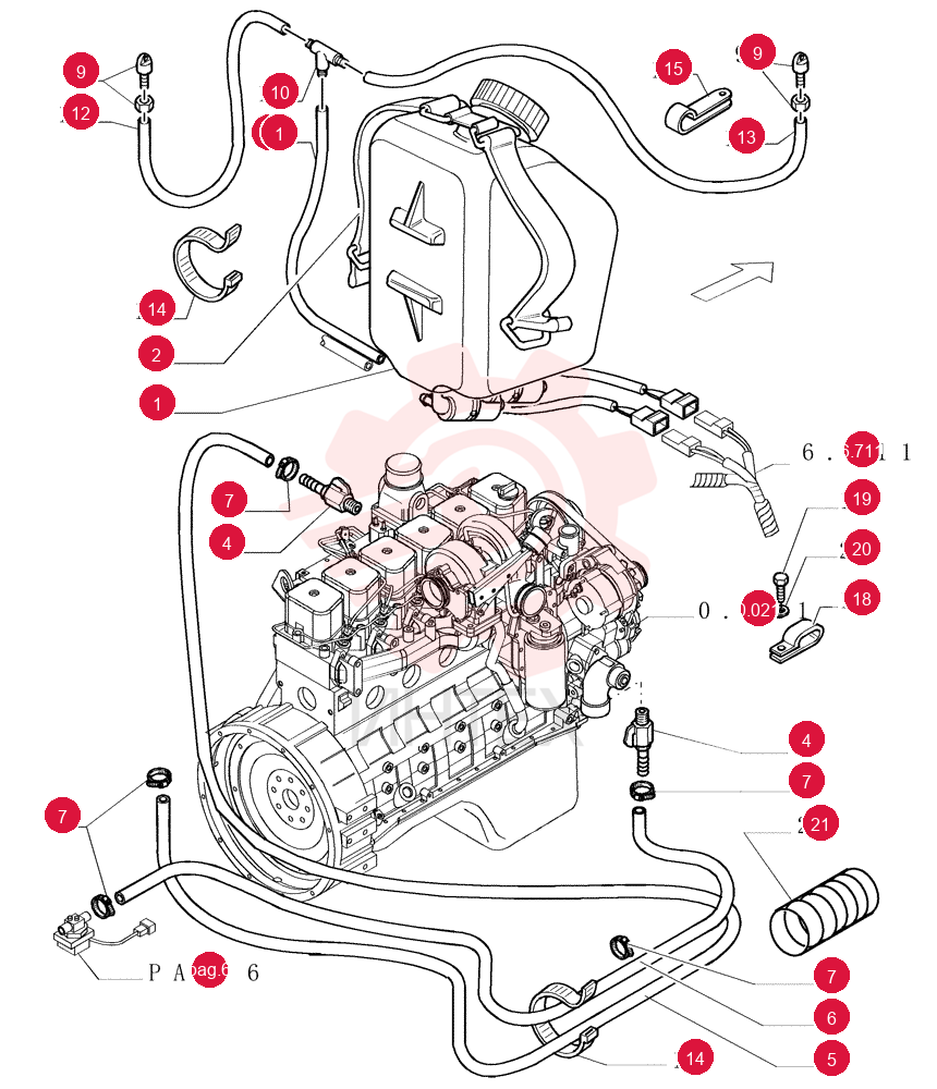 WINDSHIELD WASH RESERVOIR 76066606