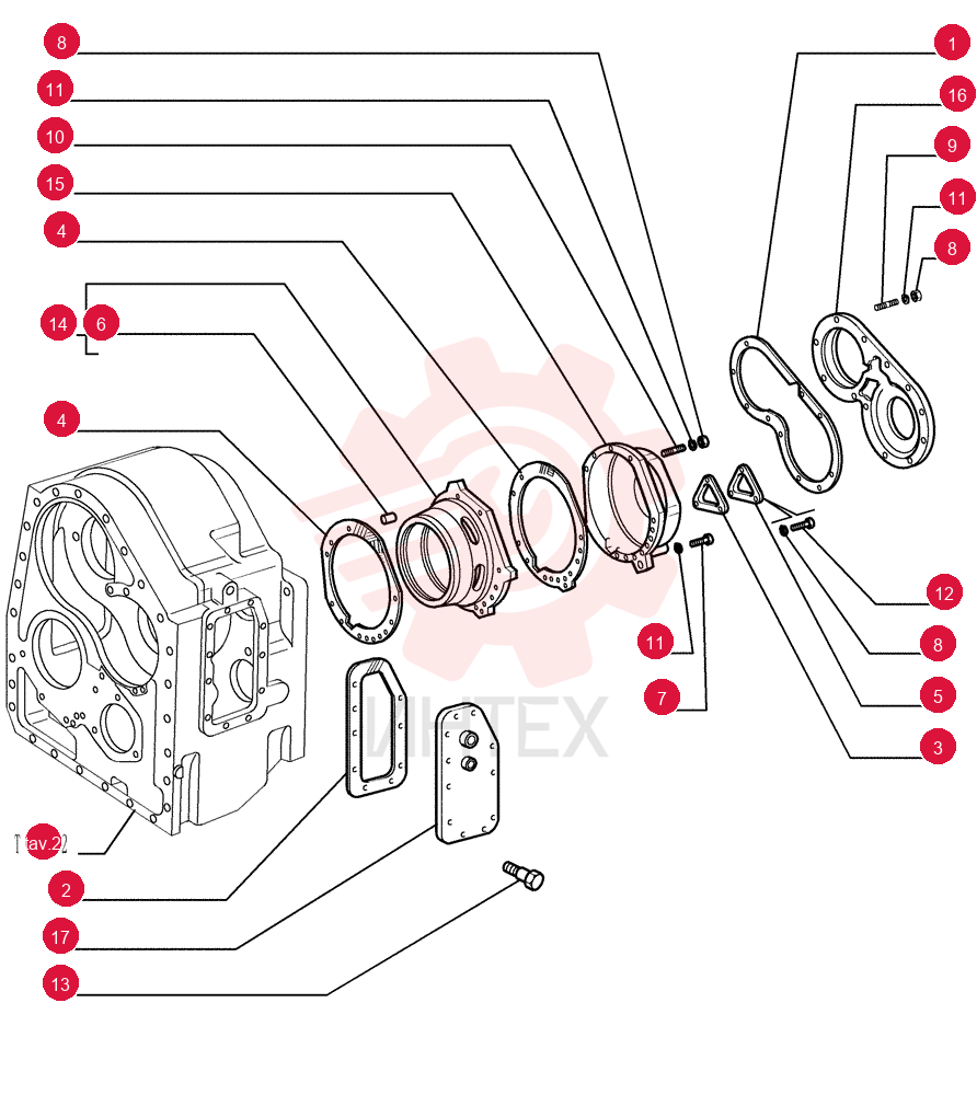 GASKET,0.8mm Thk