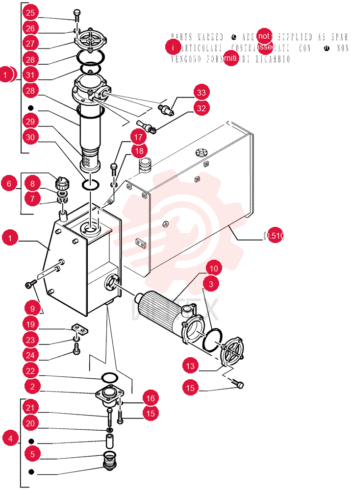 HYDRAULIC OIL RESERVOIR