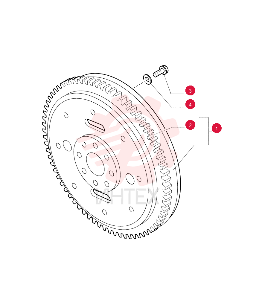 ENGINE FLYWHEEL