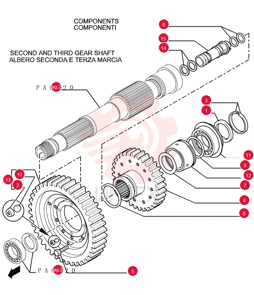 THRUST RING,55mm ID x 70mm OD x 5mm Thk