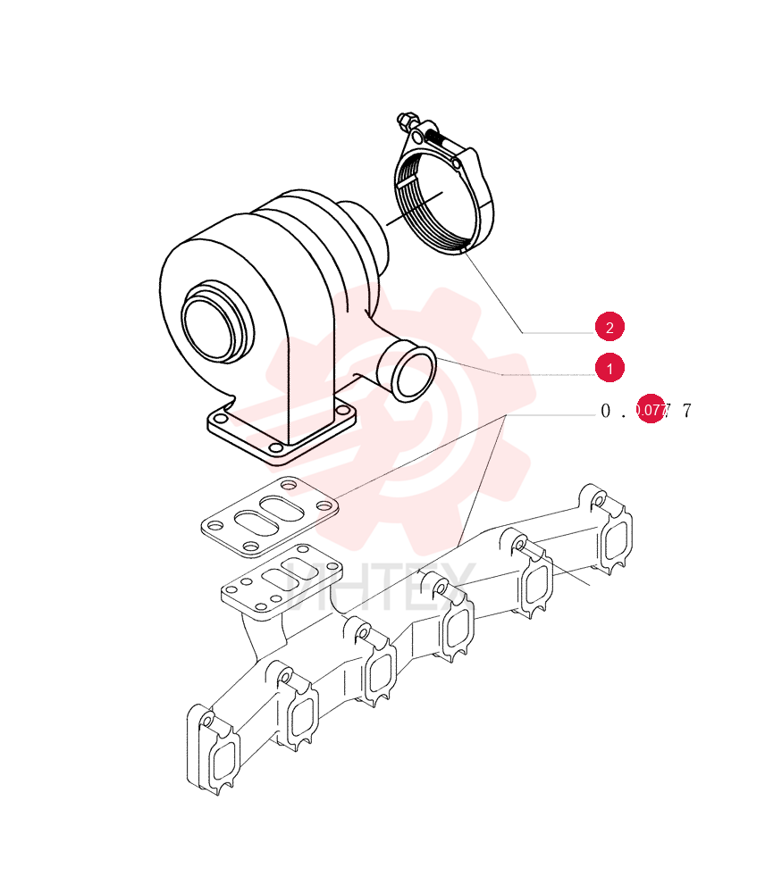 TURBOCHARGER 76193283
