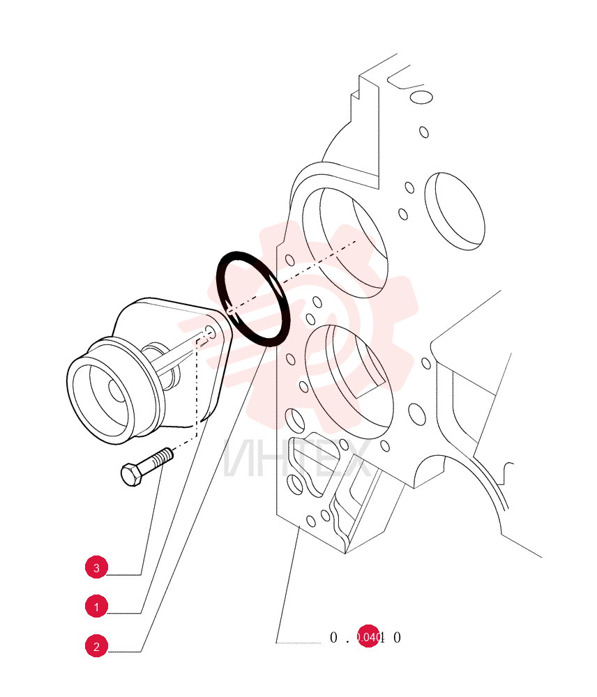 WATER PUMP 76193654