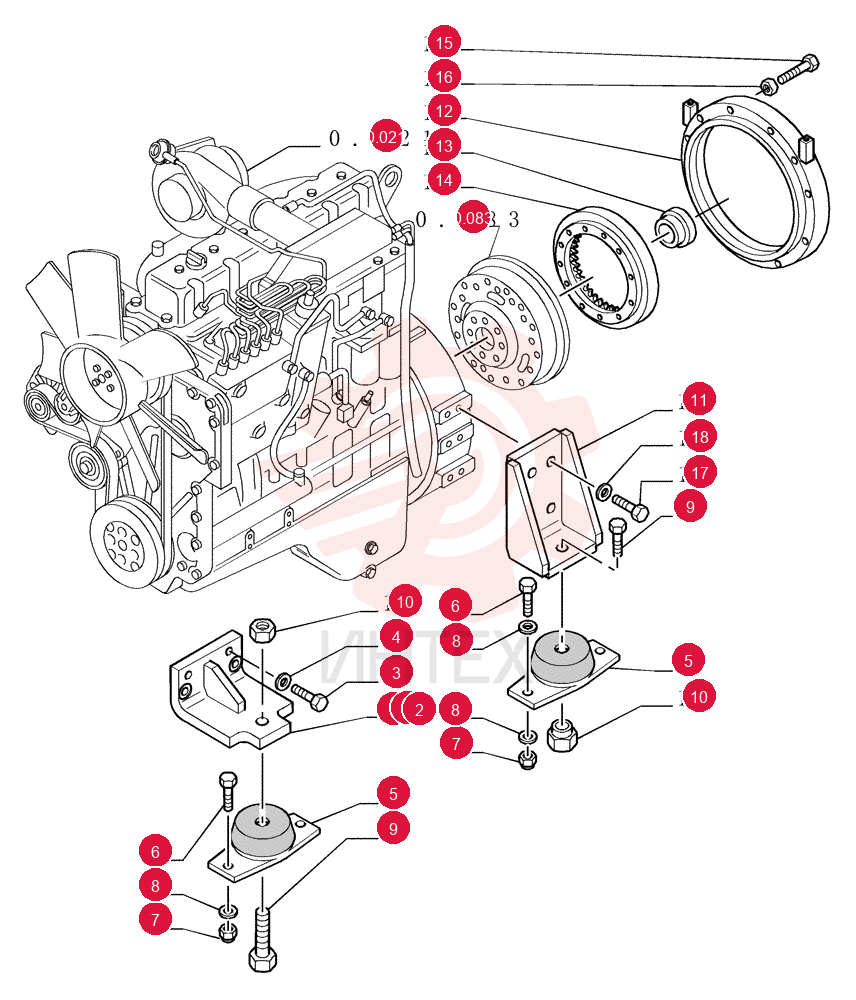 ENGINE MOUNT 76079068