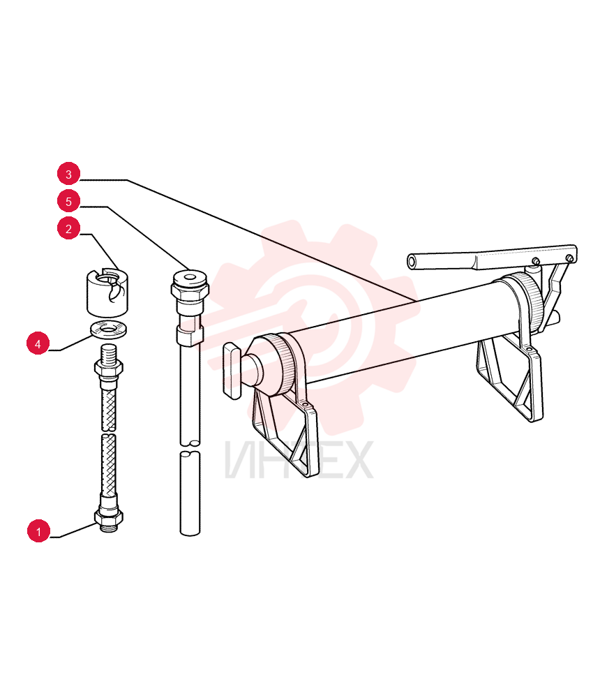 FLEXIBLE HOSE 79030434