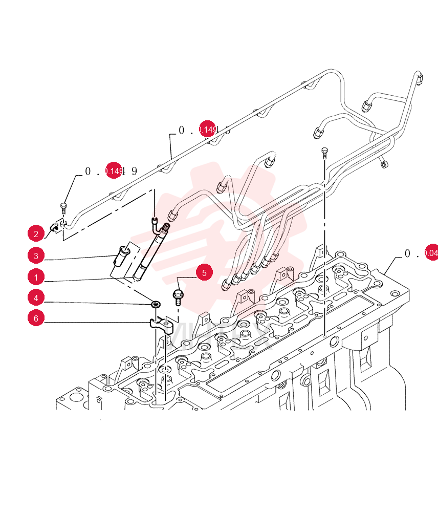 FUEL SYSTEM INJECTOR 76195276