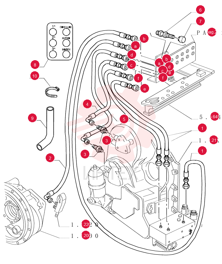 HYDRAULIC HOSE 76066108