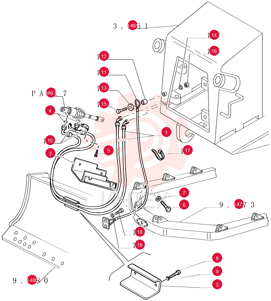 HYDRAULIC HOSE 76078165