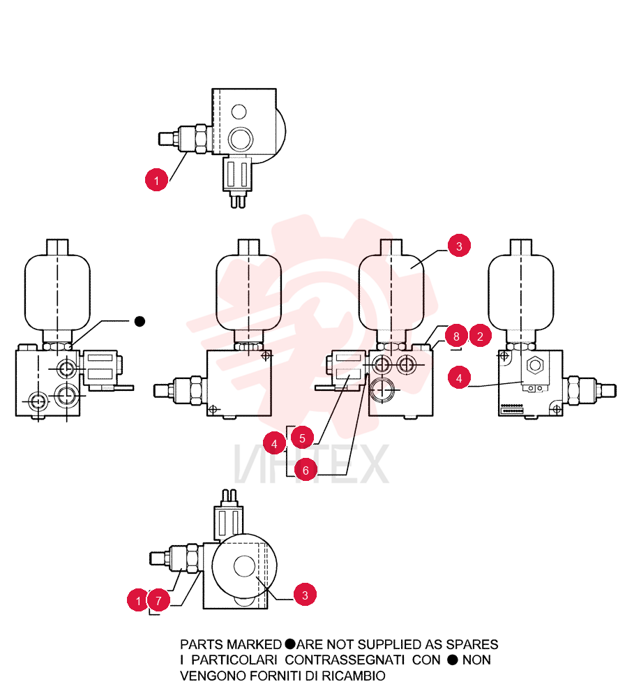HYDRAULIC VALVE 76073286