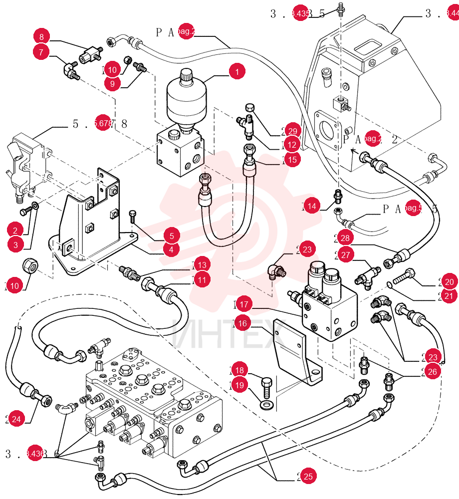 HYDRAULIC VALVE 76073165