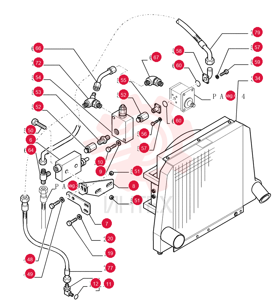 HYDRAULIC VALVE 76080601
