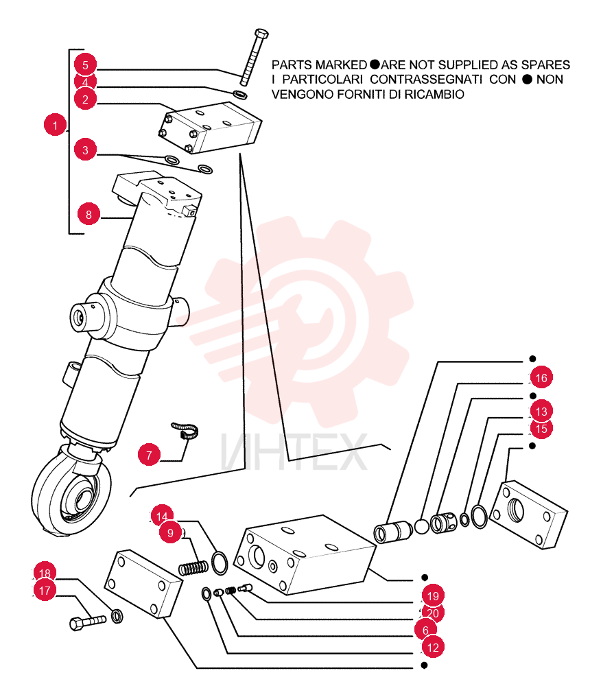 LIFT CYLINDER 76090849