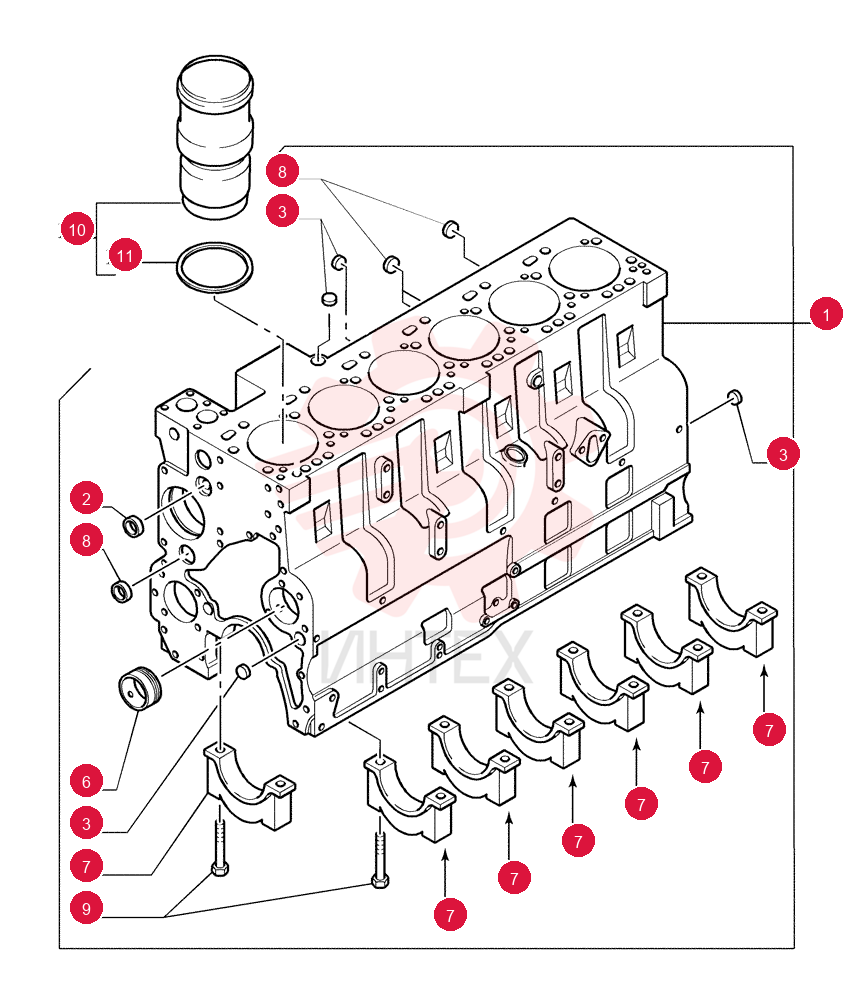 SHORT ENGINE 76195134