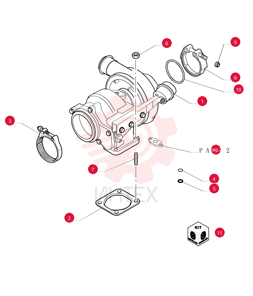 TURBOCHARGER 76195190