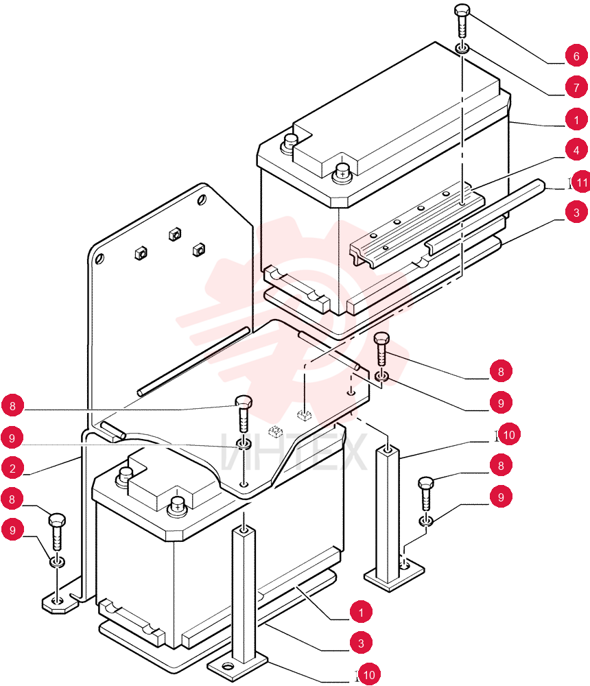WET BATTERY F520DSW