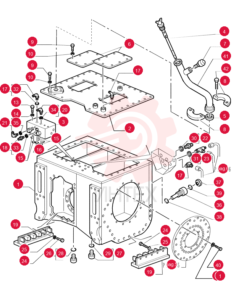 TRANSMISSION HOUSING 76040610