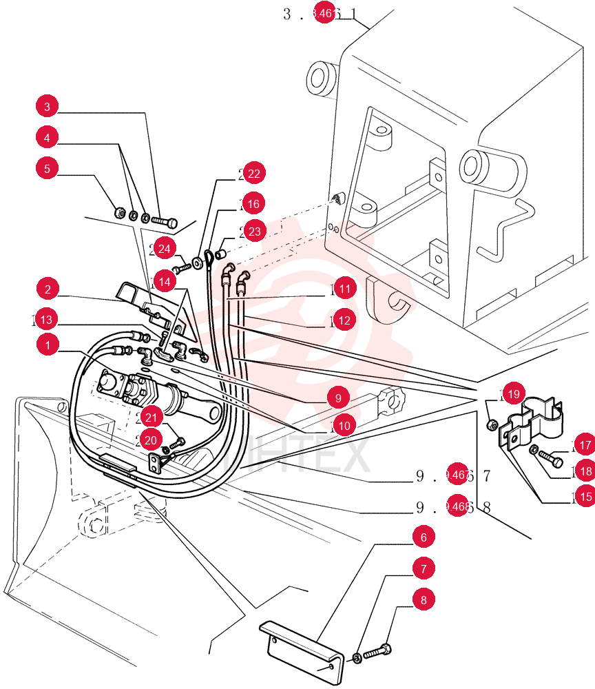 OPERATING CYLINDER 76046970