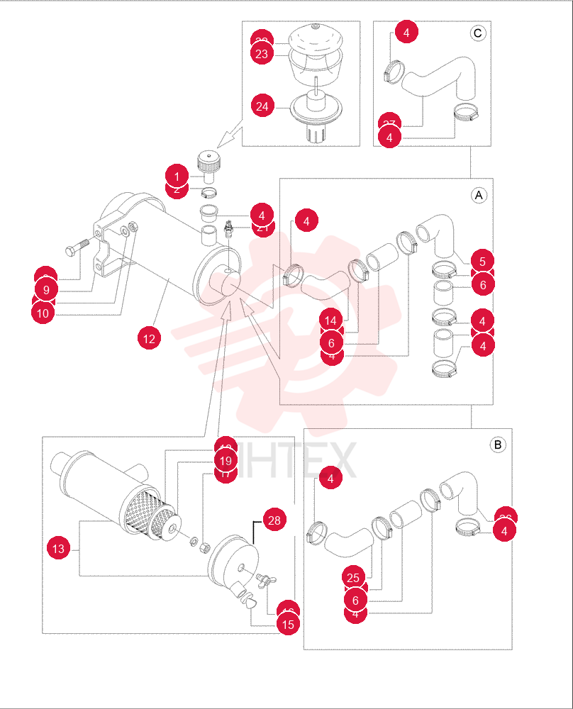 AIR PRE-CLEANER ASSY