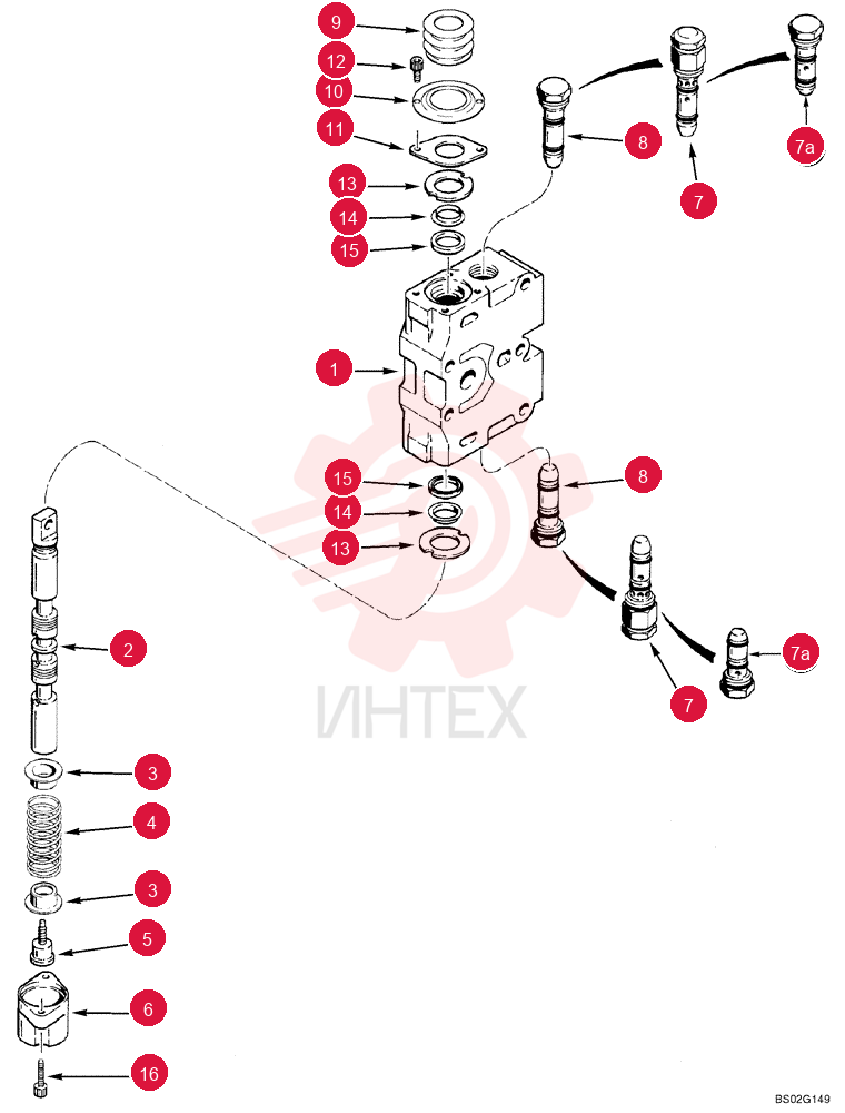 HYD VALVE SECTION