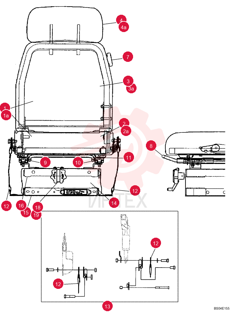 SEAT ASSY.
