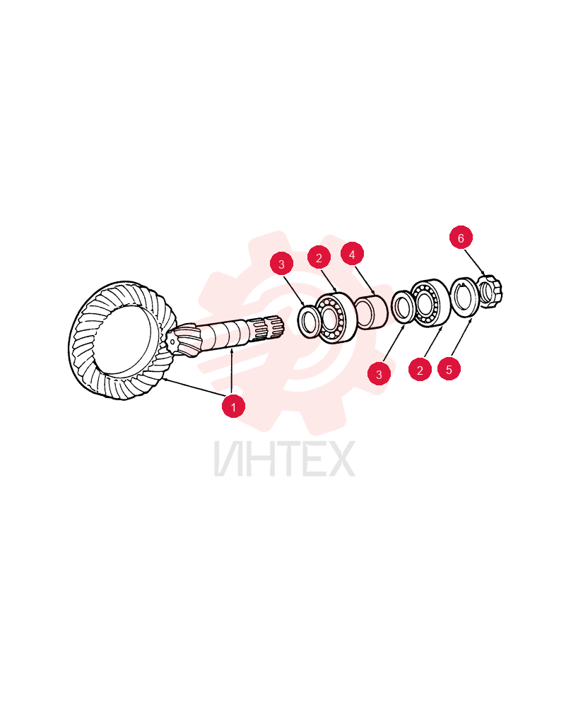 BEVEL PINION CAR65472