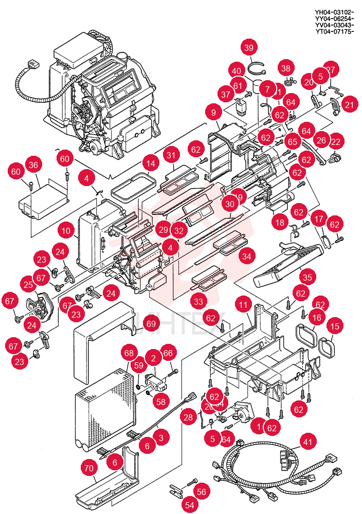 AIR CONDITIONER,Assembly YT20M00004F2 (2)