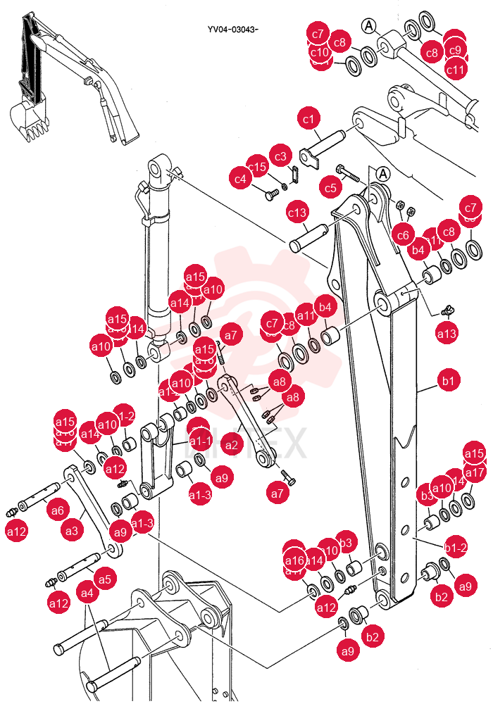 ARM GROUP YV12B00085F1 (1)