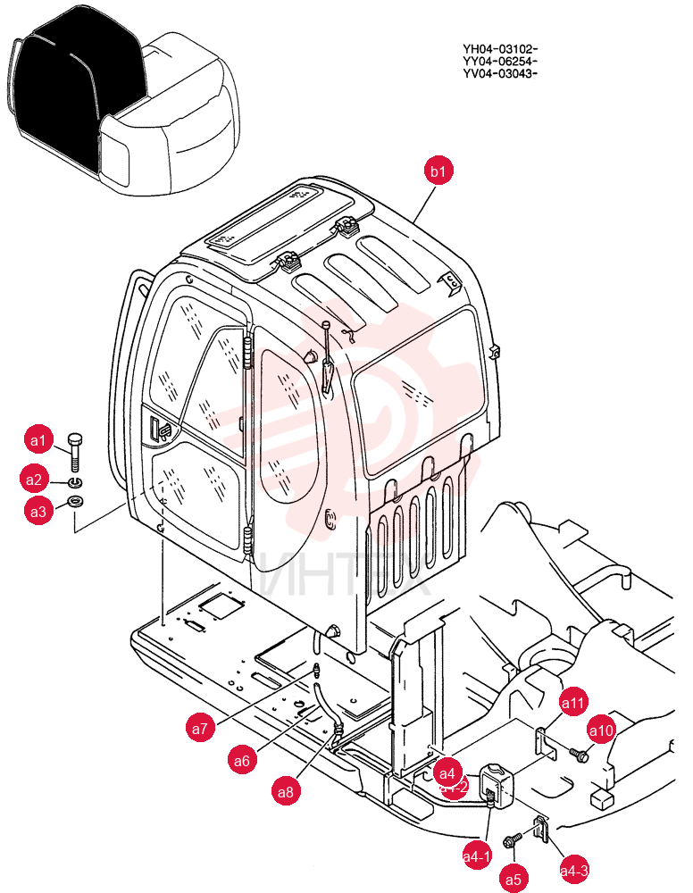 CAB YV02C00001F2