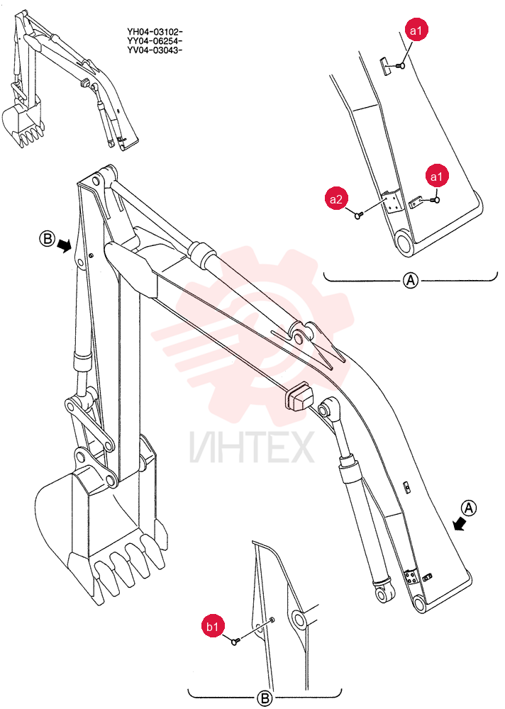 CAP ASSY (BOOM) YY02B01091F1
