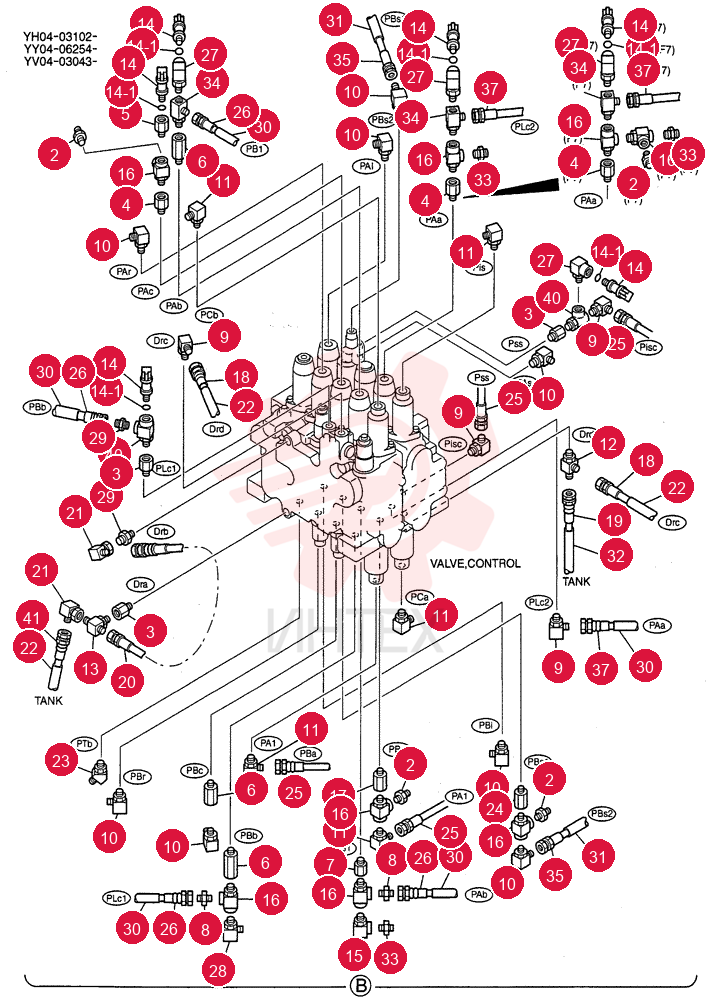 CONTROL LINES, MAIN (BOOM SAFETY) YY06H00015F4 (2)