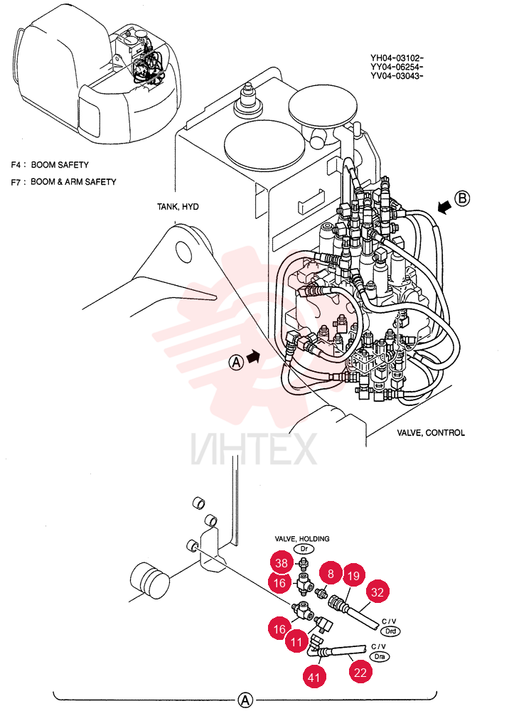 CONTROL LINES, MAIN (BOOM SAFETY) YY06H00015F4 (1)