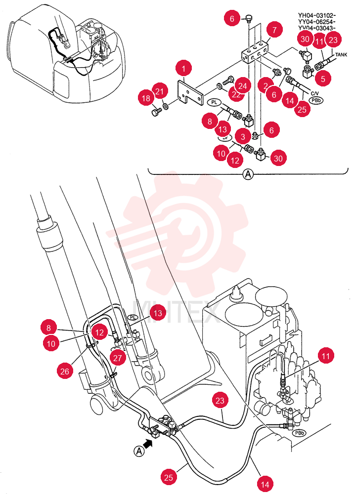 CONTROL LINES, VALVE YY64H00037F1