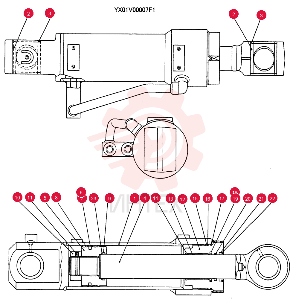 CYLINDER YX01V00007F1