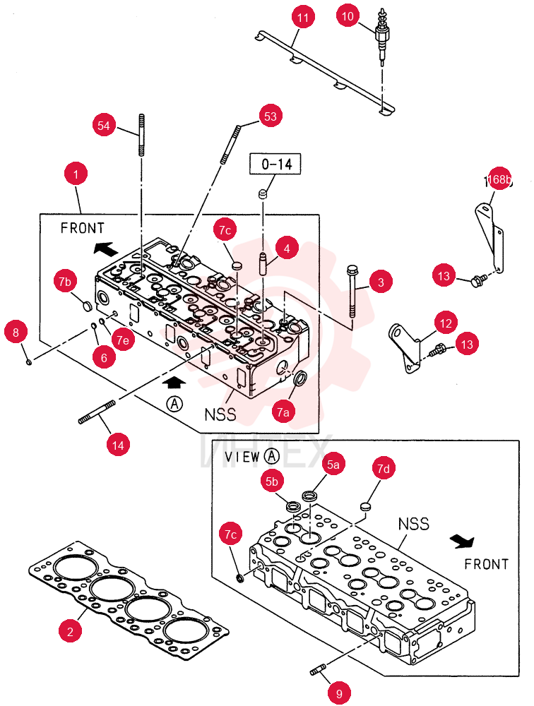 CYLINDER HEAD 0-11C