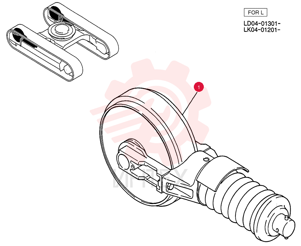 IDLER YN52D00023F2
