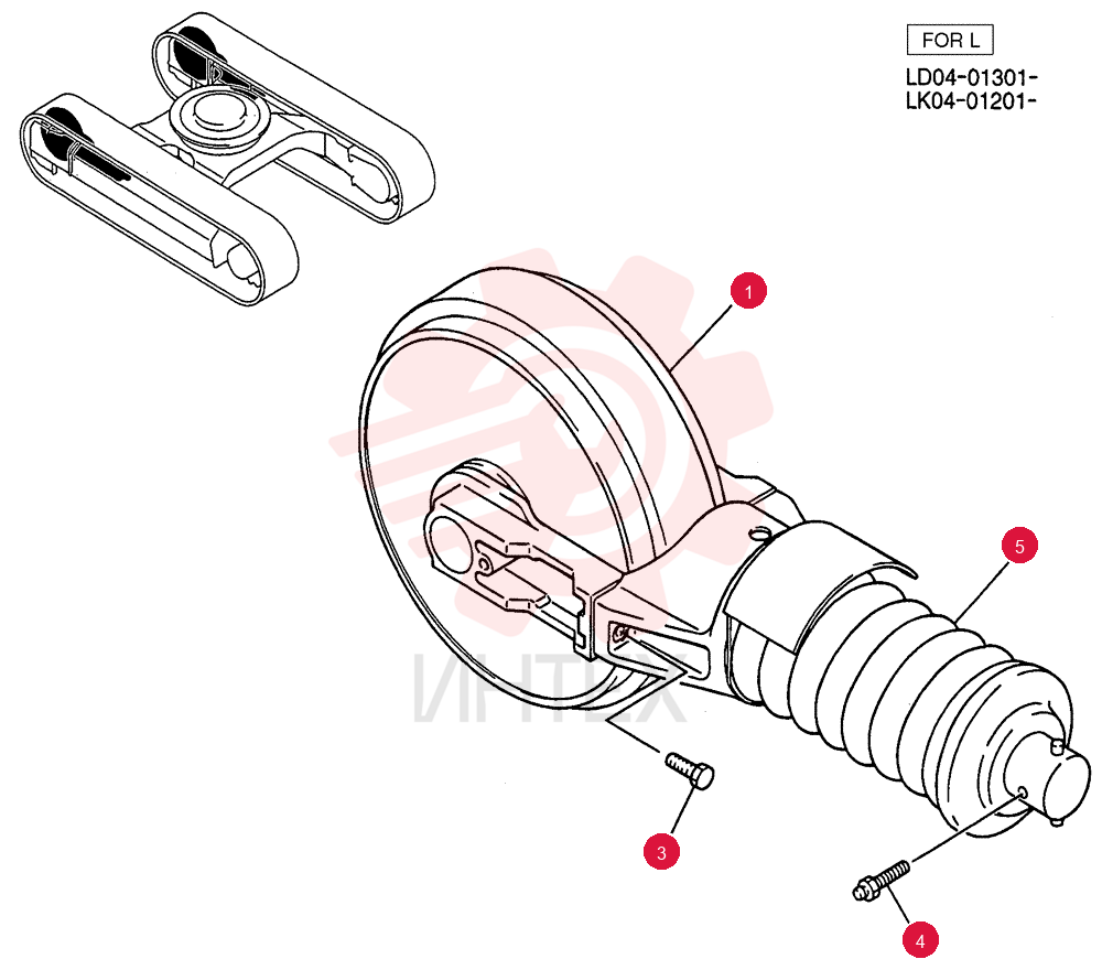 IDLER YN52D00024F2