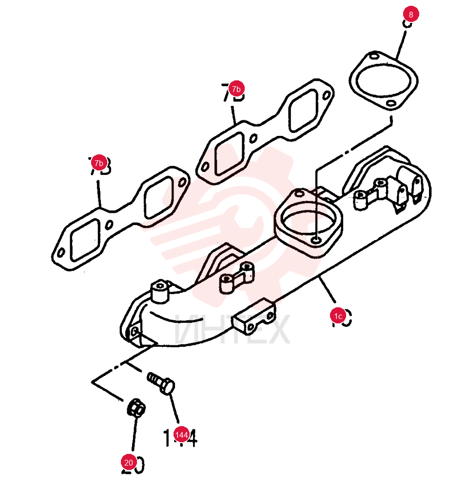 INLET MANIFOLD 0-25C