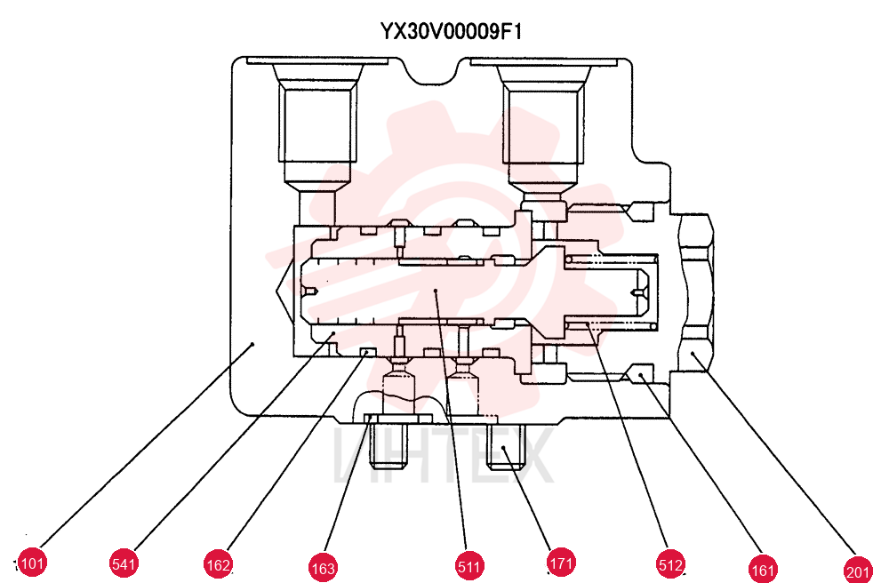 LOCK VALVE YX30V00009F1