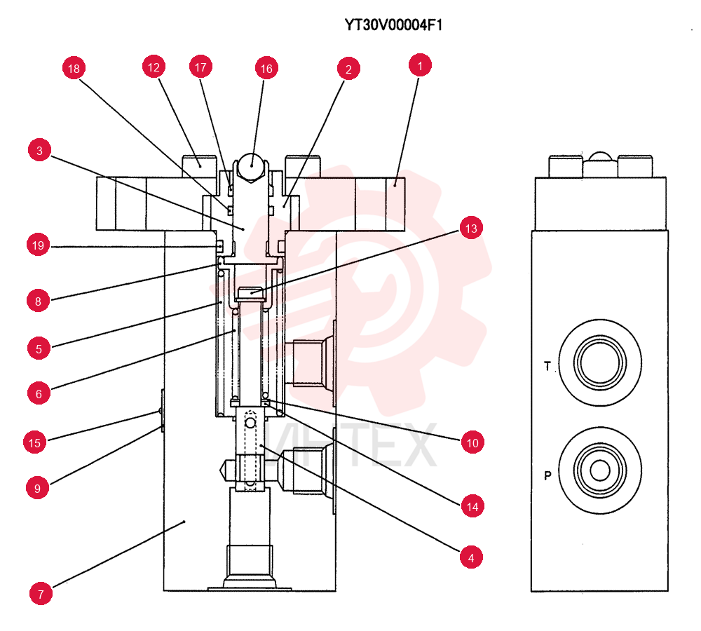 PILOT VALVE YT30V00004F1