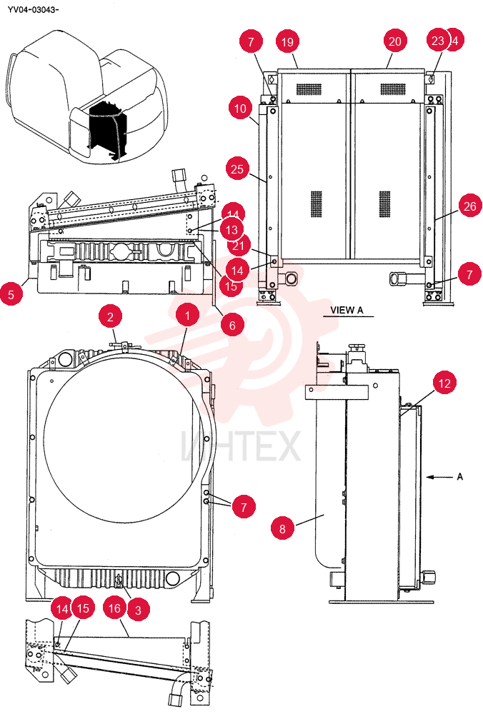 RADIATOR YV05P00005F1