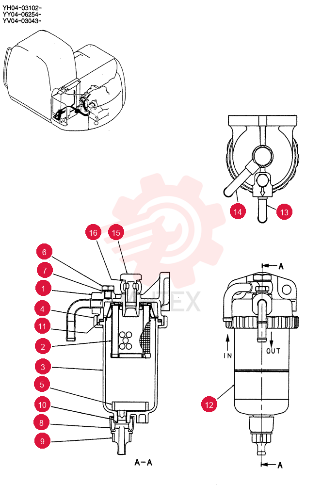 SEPARATOR YM02P01039F1