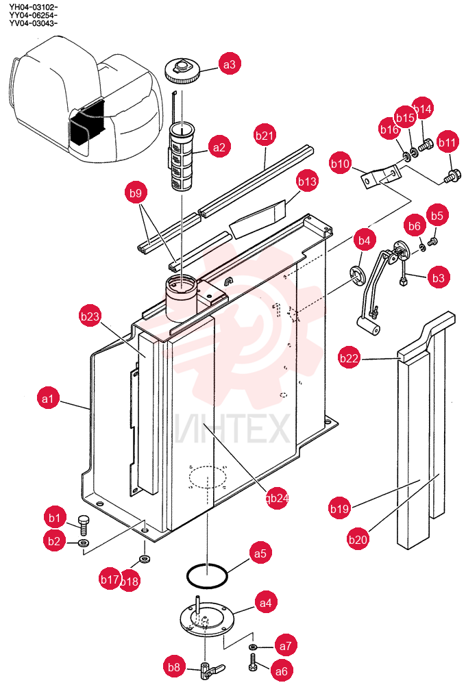 TANK ASSY, FUEL YY20P00013F1