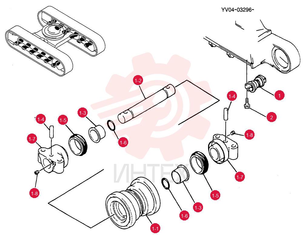 TRACK ROLLER YY64D00018F1