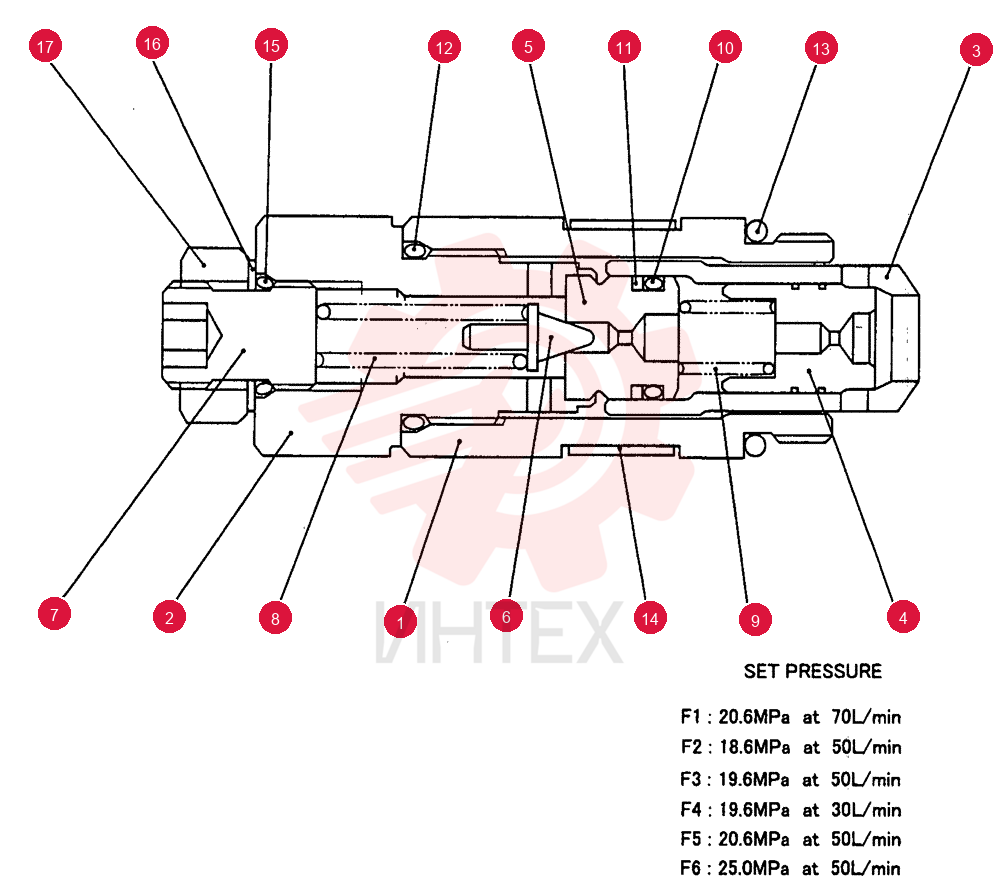 VALVE 2436R1119F1