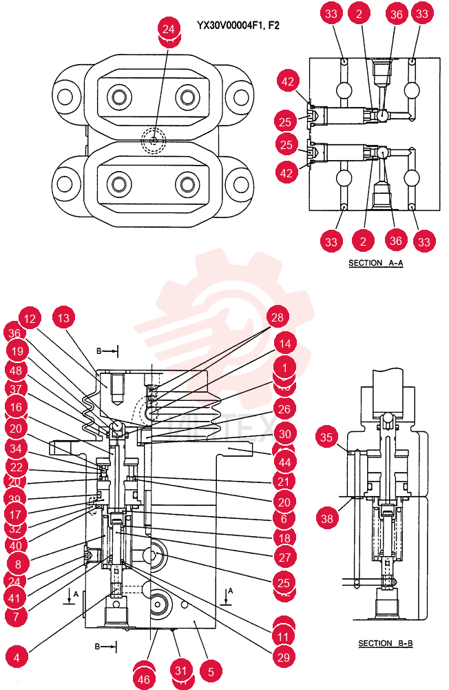 VALVE YX30V00004F1