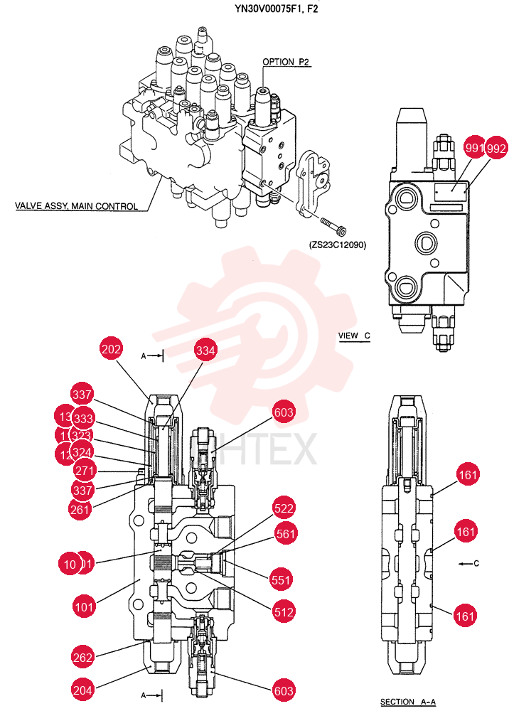 VALVE YN30V00075F1